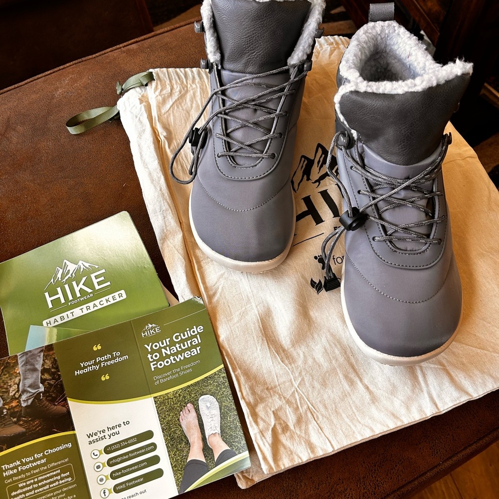 Hike-footwear unisex Gray Winter Boots